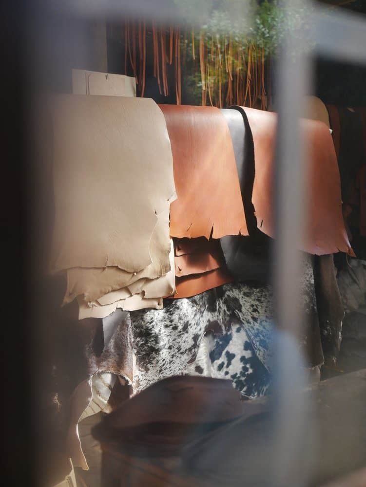 vegetable tanned leather