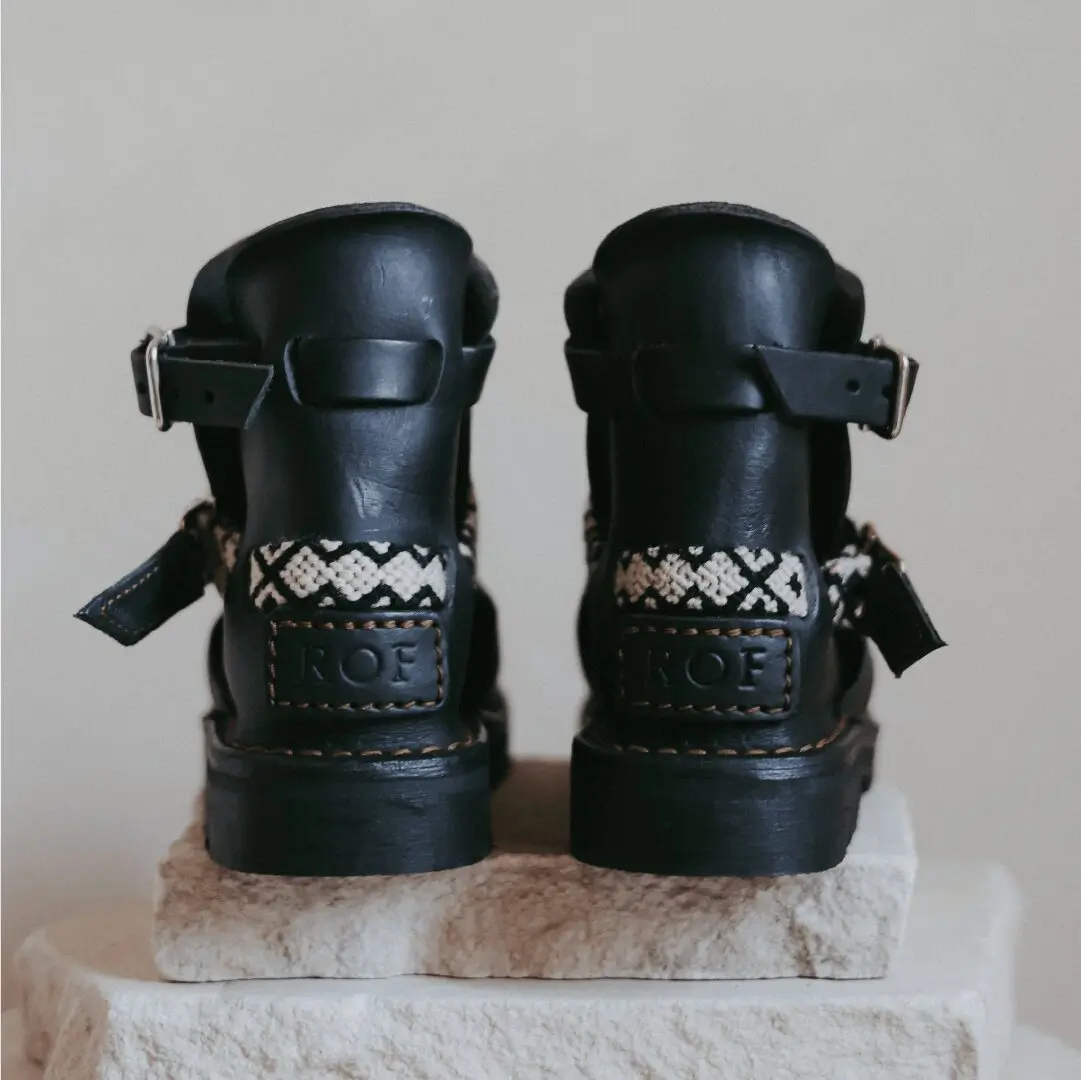 Black Macramé Straps 2 Black Macramé Straps - Image 3