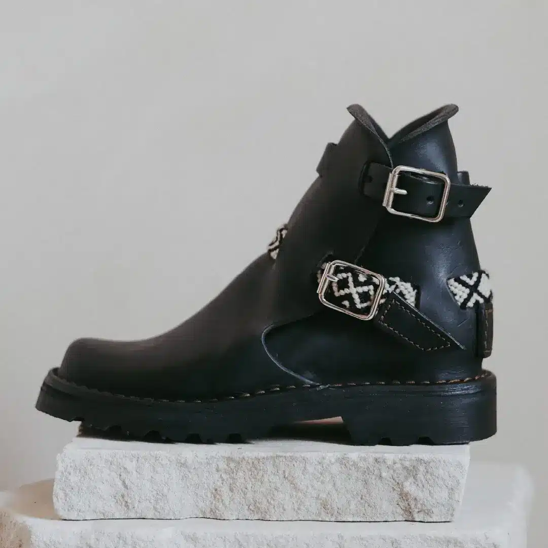 Black Macramé Straps 1 Black Macramé Straps