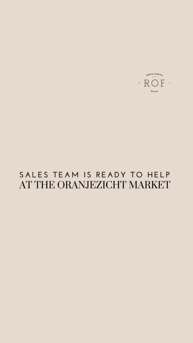 When your boss follows you on social media… 👀

All jokes aside, our sales team is always there for you.
Come find them at the Oranjezicht City Farm Market every weekend 🤎